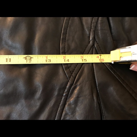 Leather Jacket Marc New York Andrew Marc XL Black - Picture 7 of 7